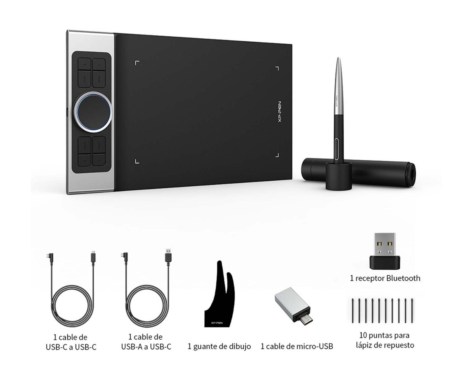 Foto 3 | Tableta Digitalizadora Xp-pen Drawing Deco Small Wireless