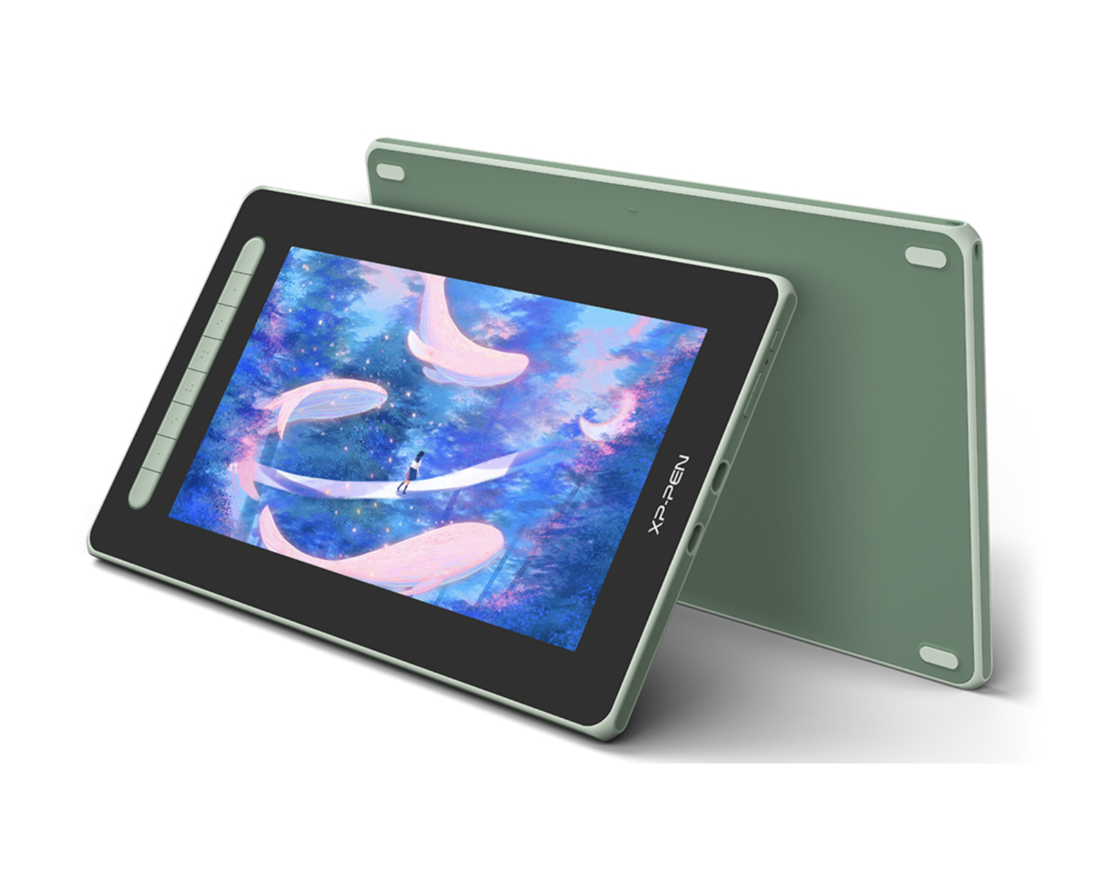 Monitor Gráfico Xp-pen Artist 12 2da Generación color Verde