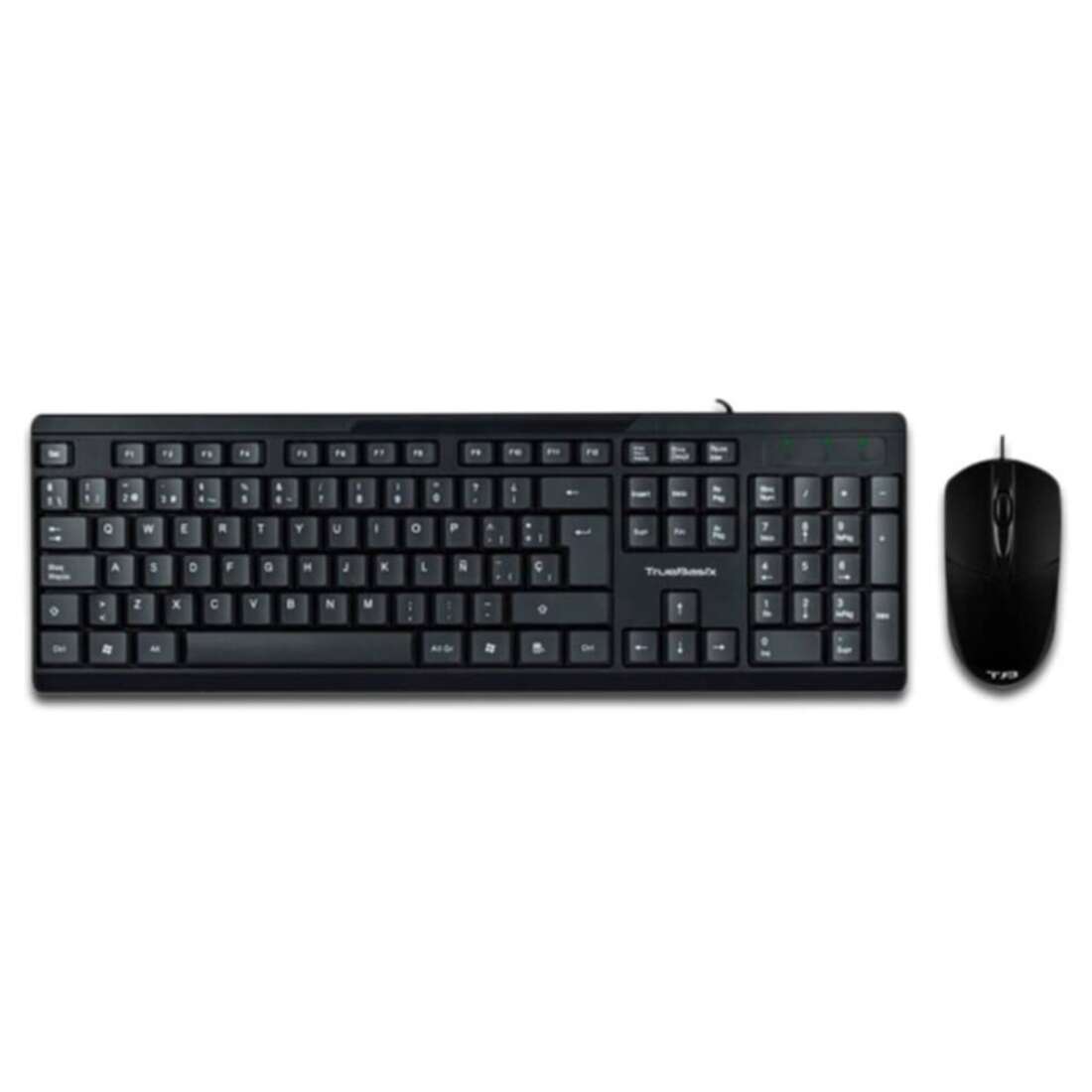 Foto 1 | Kit de Teclado y Mouse Alámbrico Acteck Kt30 Ac928984 color Negro