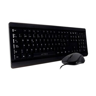 Foto 2 | Kit Teclado y Mouse Multimedia Acteck K200 USB Ac-916639