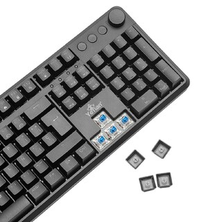 Foto 3 | Teclado Yeyian Ytm-28208b Usb Interruptor Negro