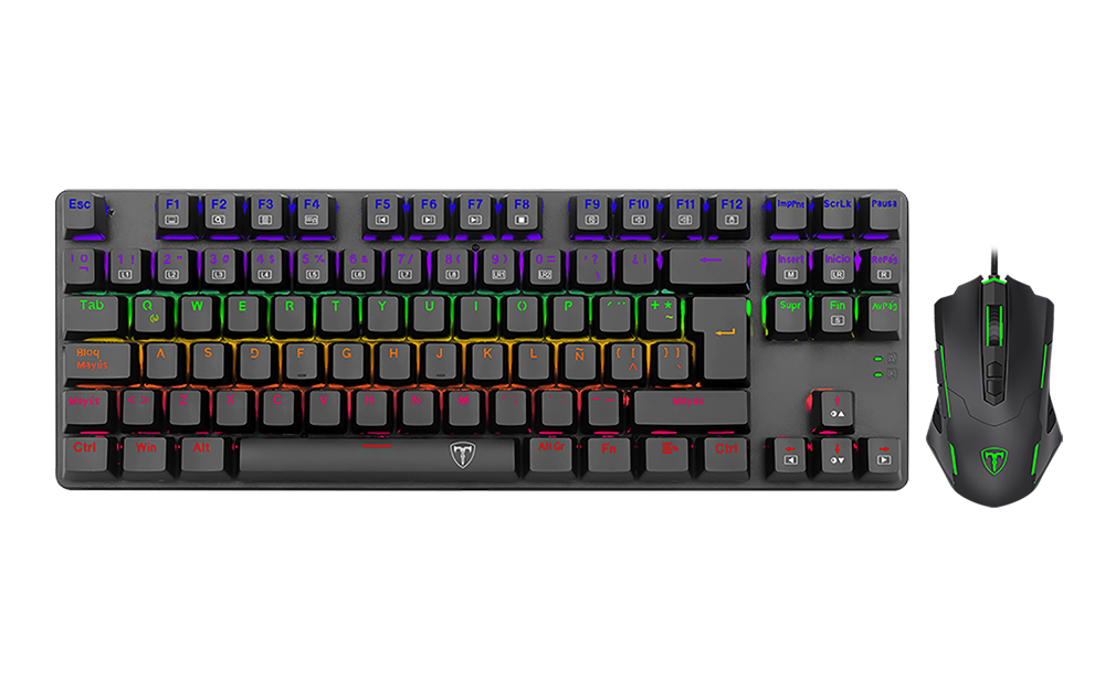 Foto 2 pulgar | Combo Advance Force T-tgs005 T-dagger Teclado + Mouse