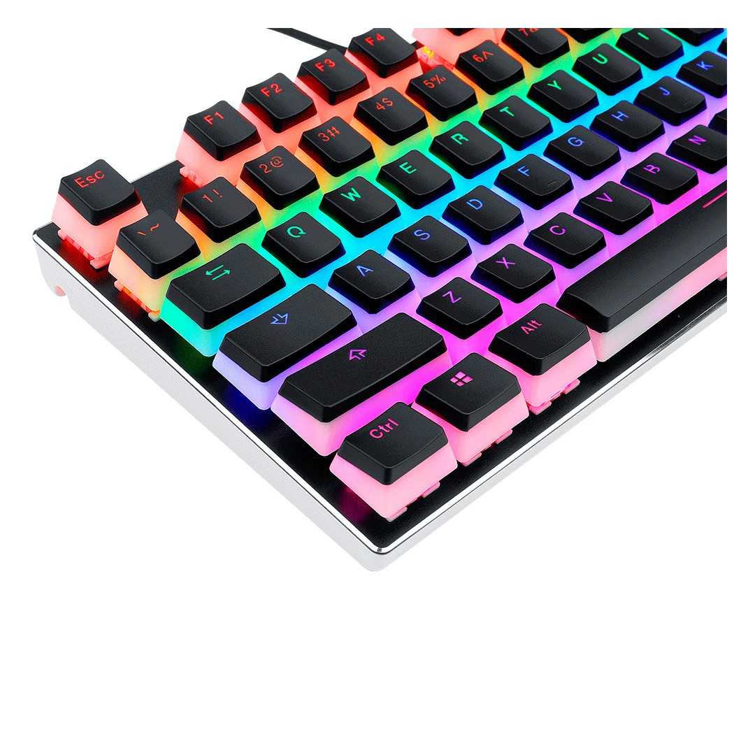 Foto 4 pulgar | Set de Keycaps para Teclado  A130b-sp color Negro - Español