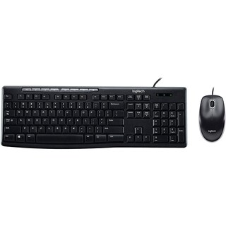 Foto 1 | Teclado y Mouse Logitech Mk200 color Negro
