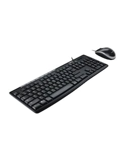Foto 2 | Kit Teclado/Mouse Logitech Mk200 color Negro Alámbrico (920-002716)
