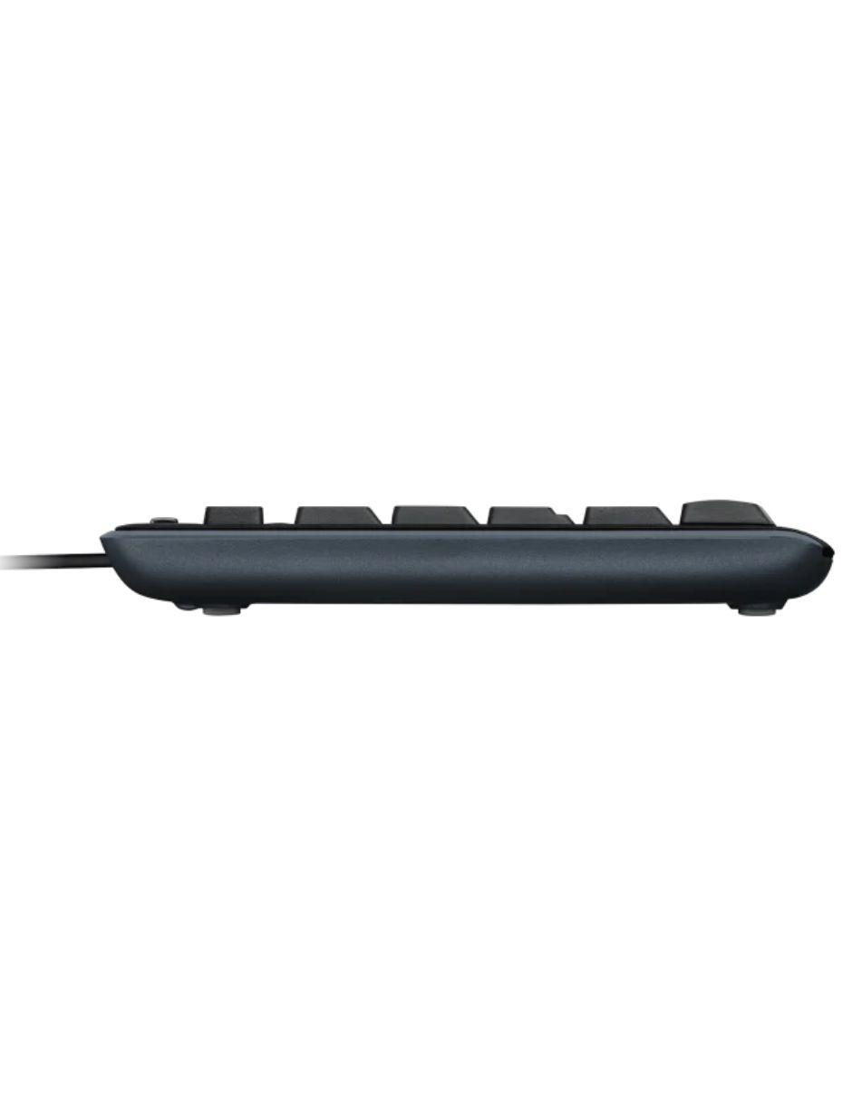 Foto 4 pulgar | Kit Teclado/Mouse Logitech Mk200 color Negro Alámbrico (920-002716)