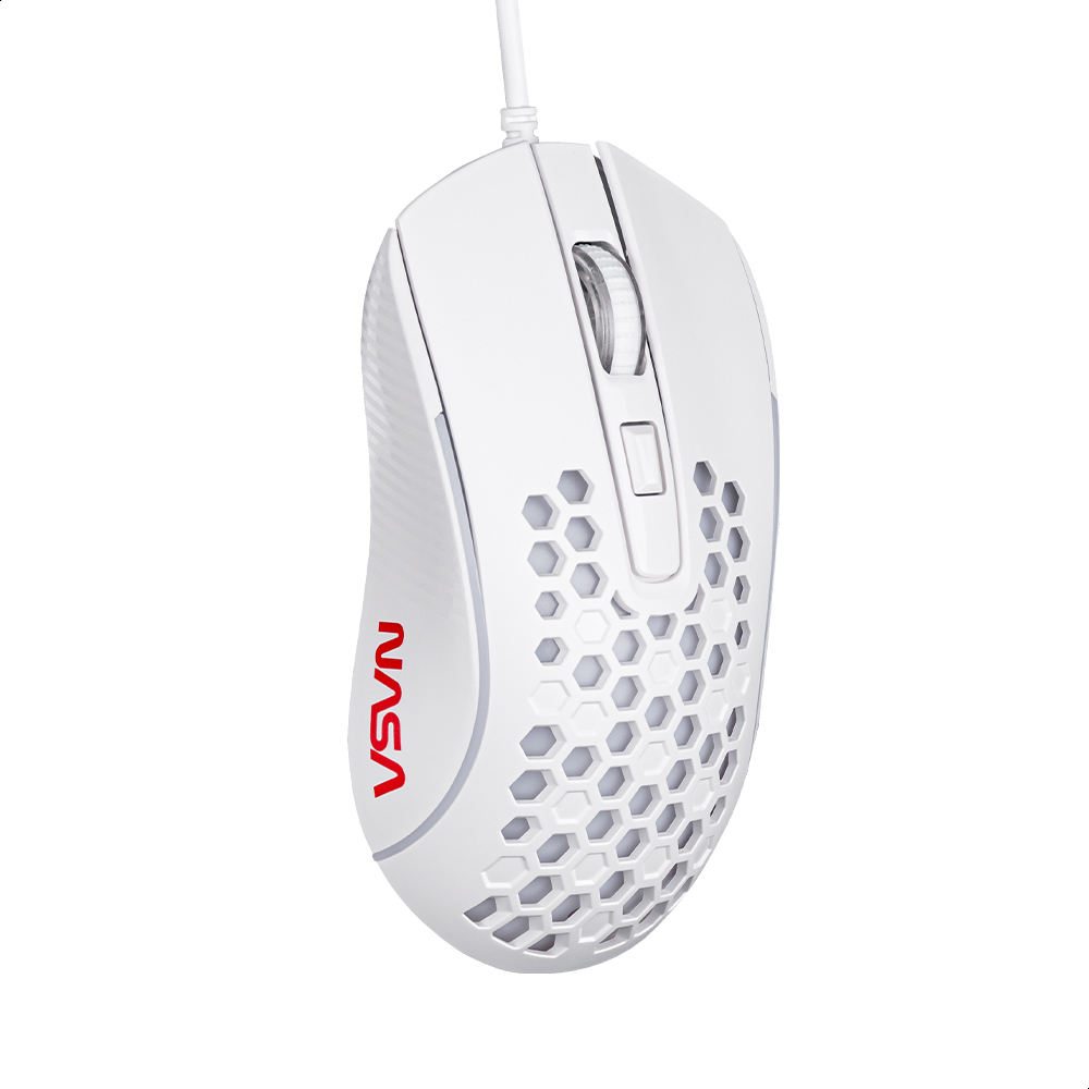 Foto 3 | Teclado Y Mouse Alámbrico Nasa Edición Cometa Plug&play color Blanco