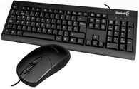 Kit de Teclado y Mouse Starket Sk-003 color Negro