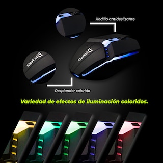 Foto 4 | Kit De Teclado Y Mouse Gamer Starket Sk-006
