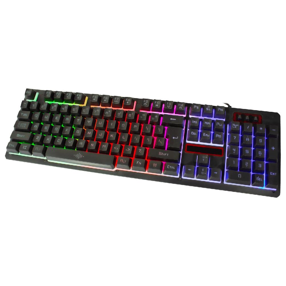 Foto 5 pulgar | Teclado en Inglés y Mouse Gamer Xtreme PC Gaming KBXTK13 color Negro Iluminado K13