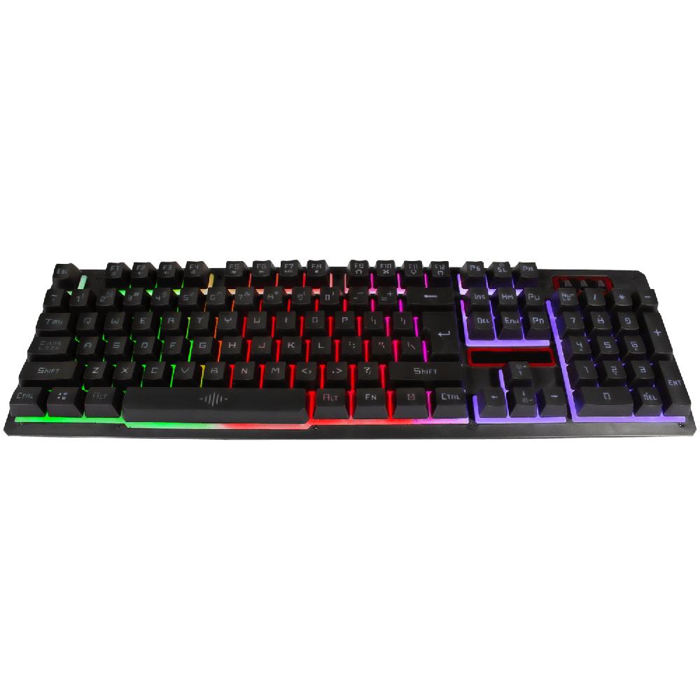 Foto 6 pulgar | Teclado en Inglés y Mouse Gamer Xtreme PC Gaming KBXTK13 color Negro Iluminado K13