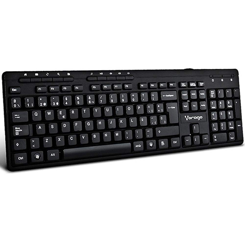 Foto 3 pulgar | Teclado con Mouse Vorago Kms104 y Bocinas