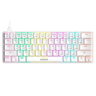 Foto 2 | Kit Gamer Gamdias Hermes E4 Blanco 3 Piezas