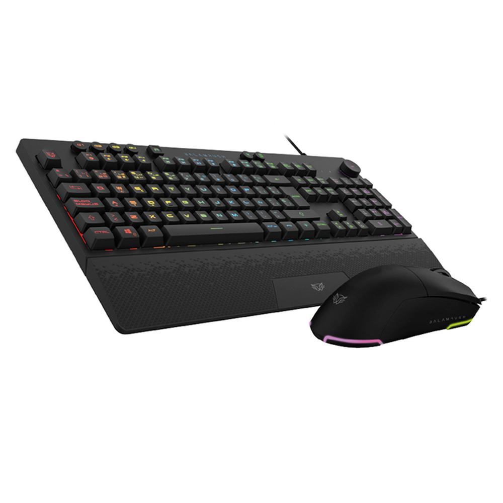 Foto 1 | Kit Teclado + Mouse Gamer Balam Rush Squad Master Pro Ktm777 Alambrico Usb Rgb Br-936903 color Negro