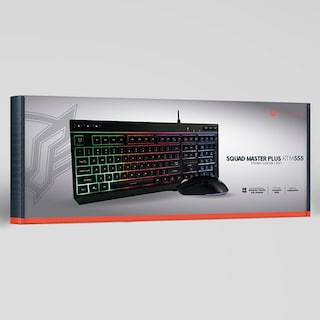 Foto 5 | Kit Teclado y Mouse Gamer Balam Rush Squad Master Plus KTM555 Alámbricos USB RGB