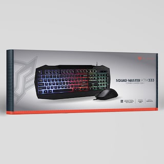 Foto 5 | Kit Teclado y Mouse Gamer Balam Rush BR-936293 Negro Alámbrico USB Led