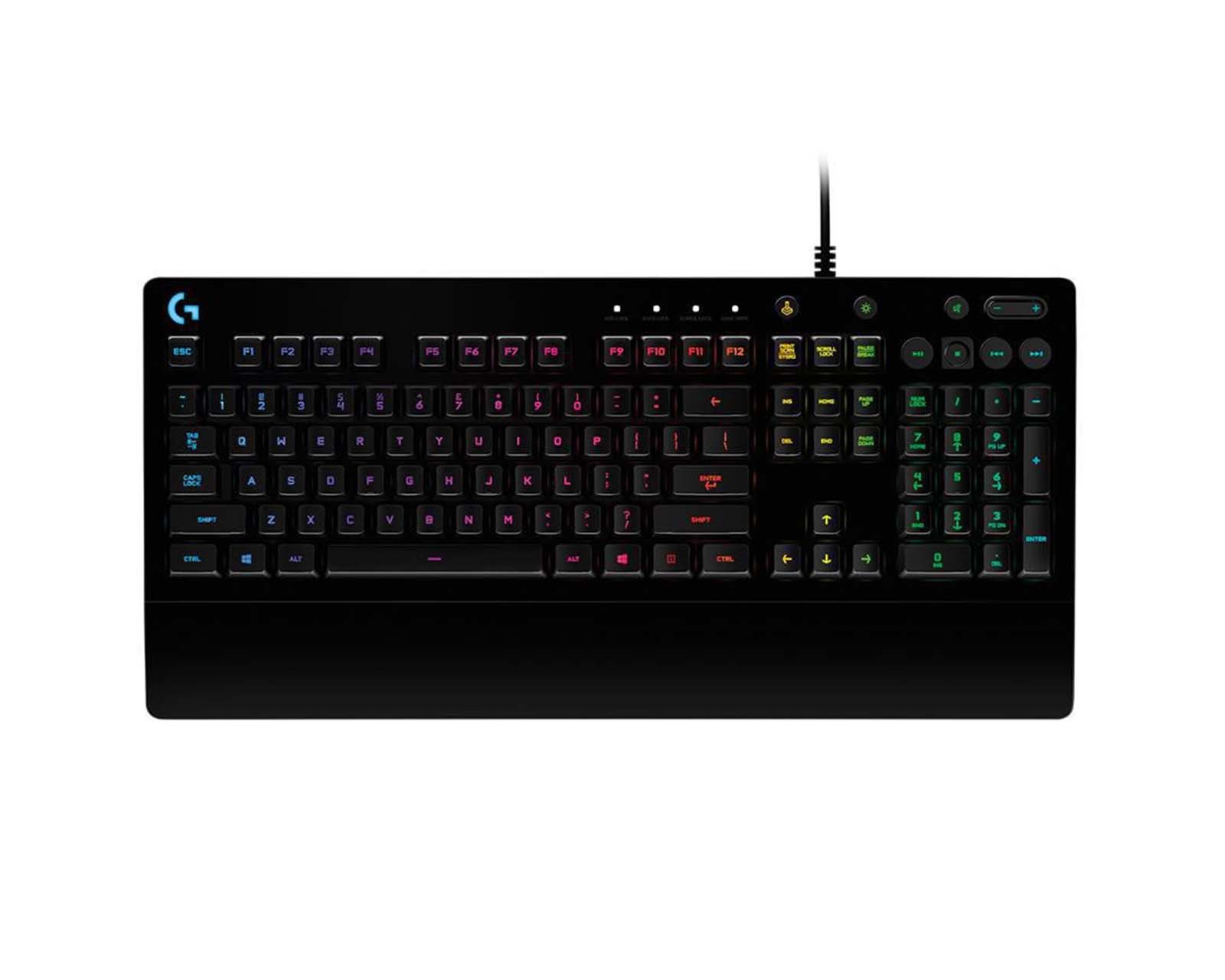 Foto 3 pulgar | Teclado con Mouse Alámbrico Logitech color Negro 2 Piezas