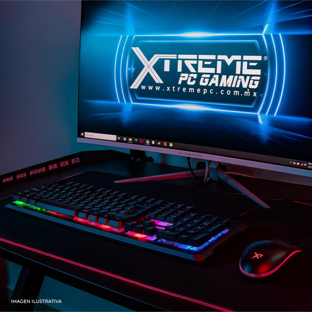 Foto 7 pulgar | Kit Gamer 2 En 1 Xtreme Pc Gaming Battle Master Teclado Y Mouse Membrana Español 3600 Dpi Rgb Usb Negro