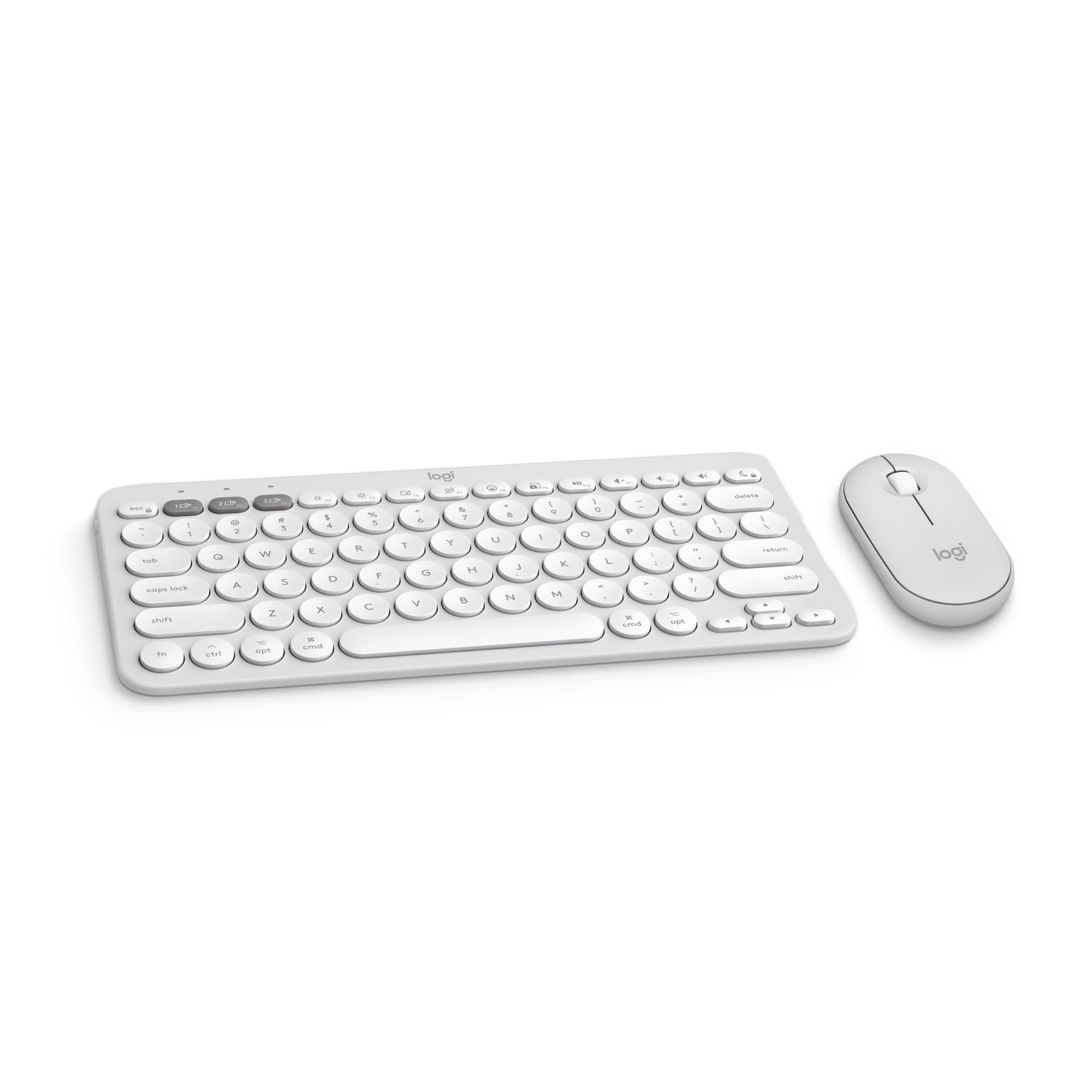 Foto 2 pulgar | Venta Internacional - Combo de Teclado y Ratón Logitech Pebble 2 para Mac