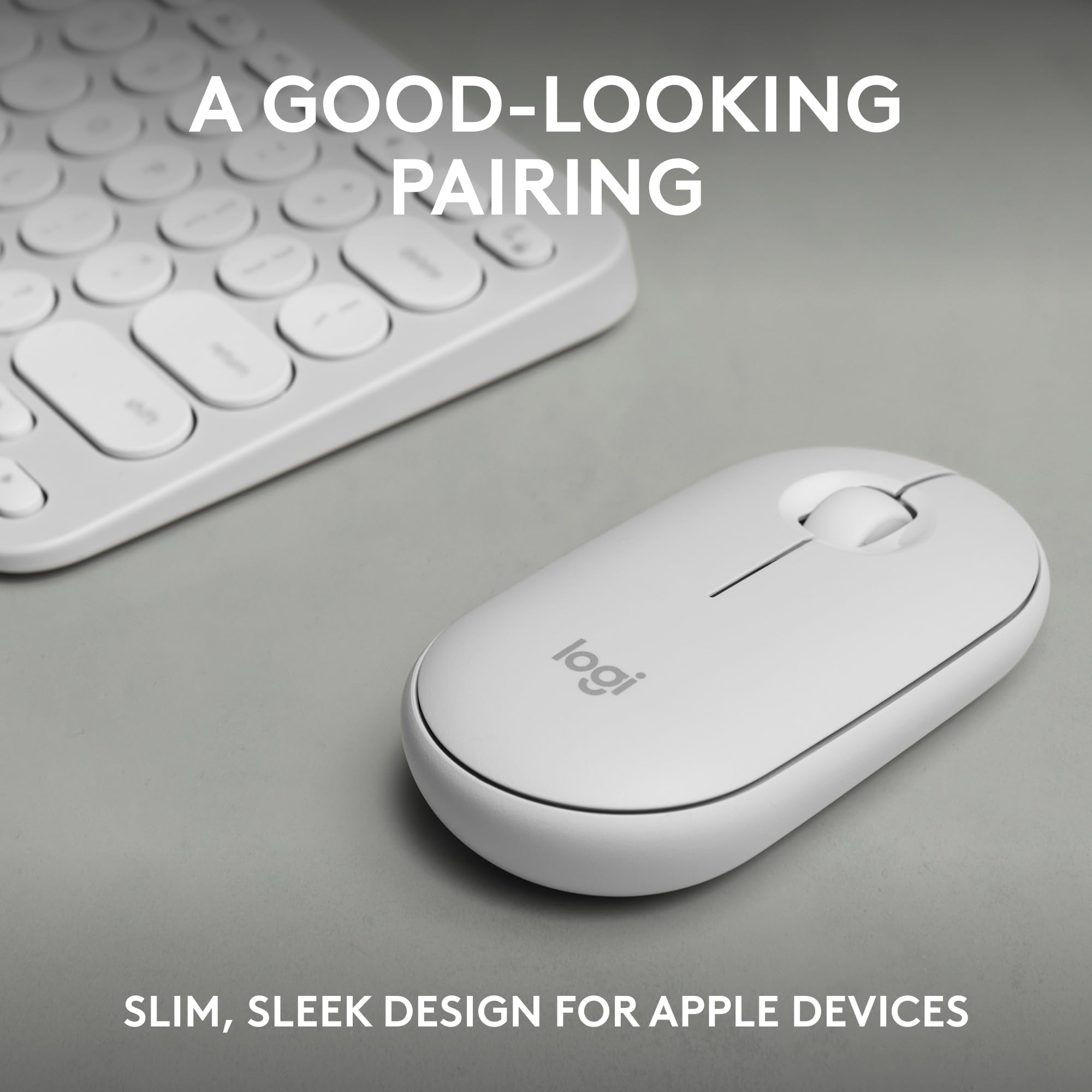 Foto 4 pulgar | Venta Internacional - Combo de Teclado y Ratón Logitech Pebble 2 para Mac