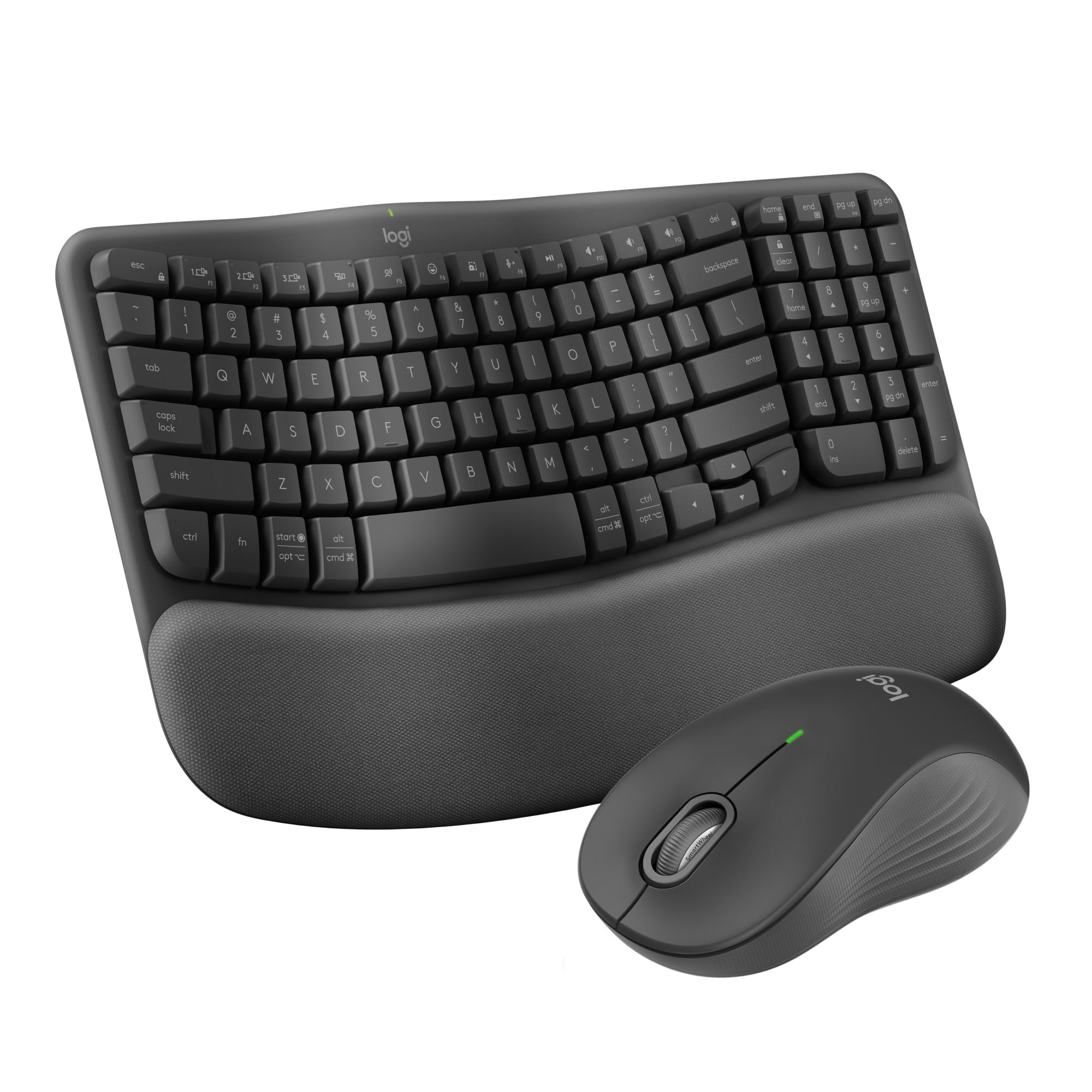 Foto 2 pulgar | Venta Internacional - Combo de Teclado y Ratón Logitech Wave Keys Mk670