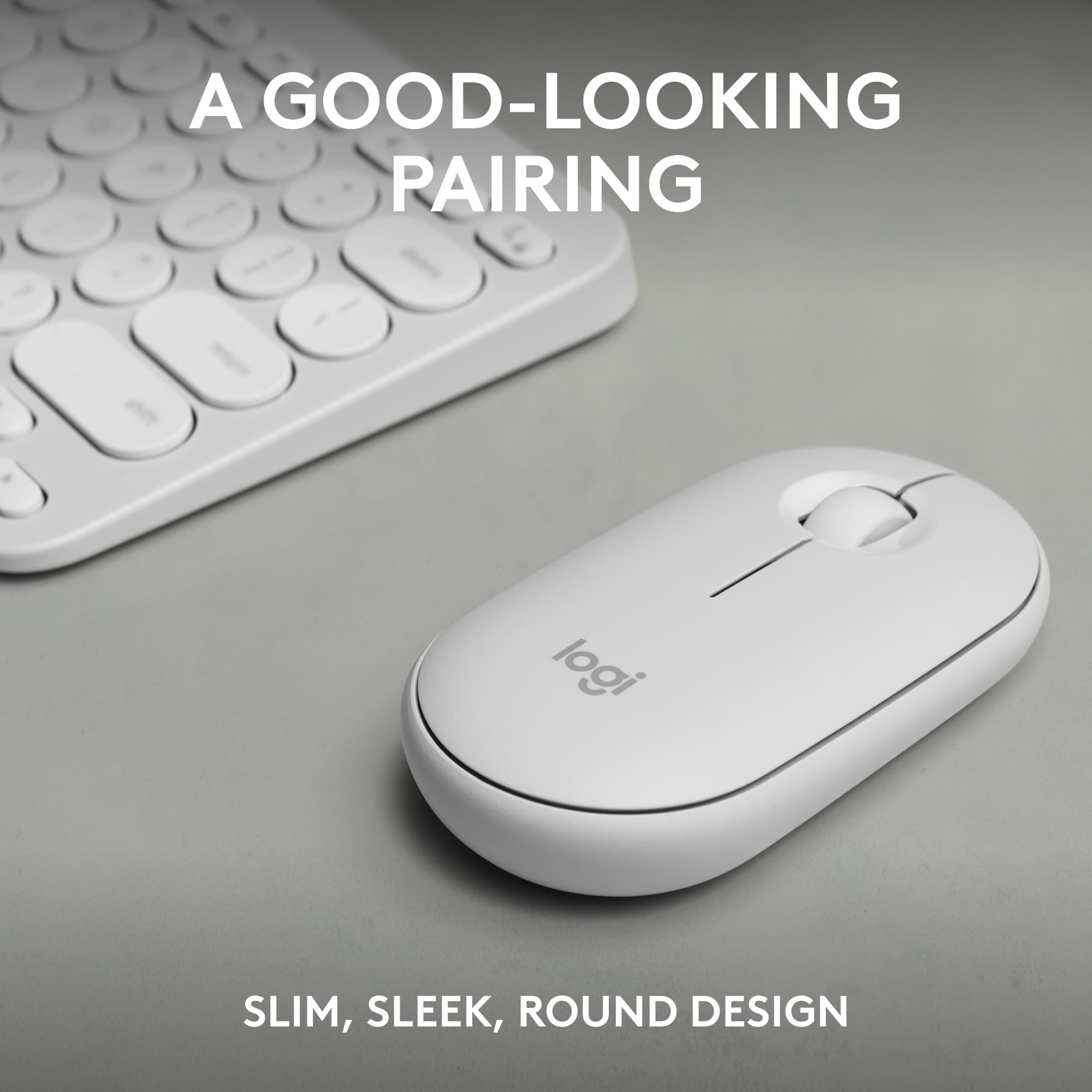 Foto 3 | Venta Internacional - Combo Teclado y Ratón Inalámbricos Logitech Pebble