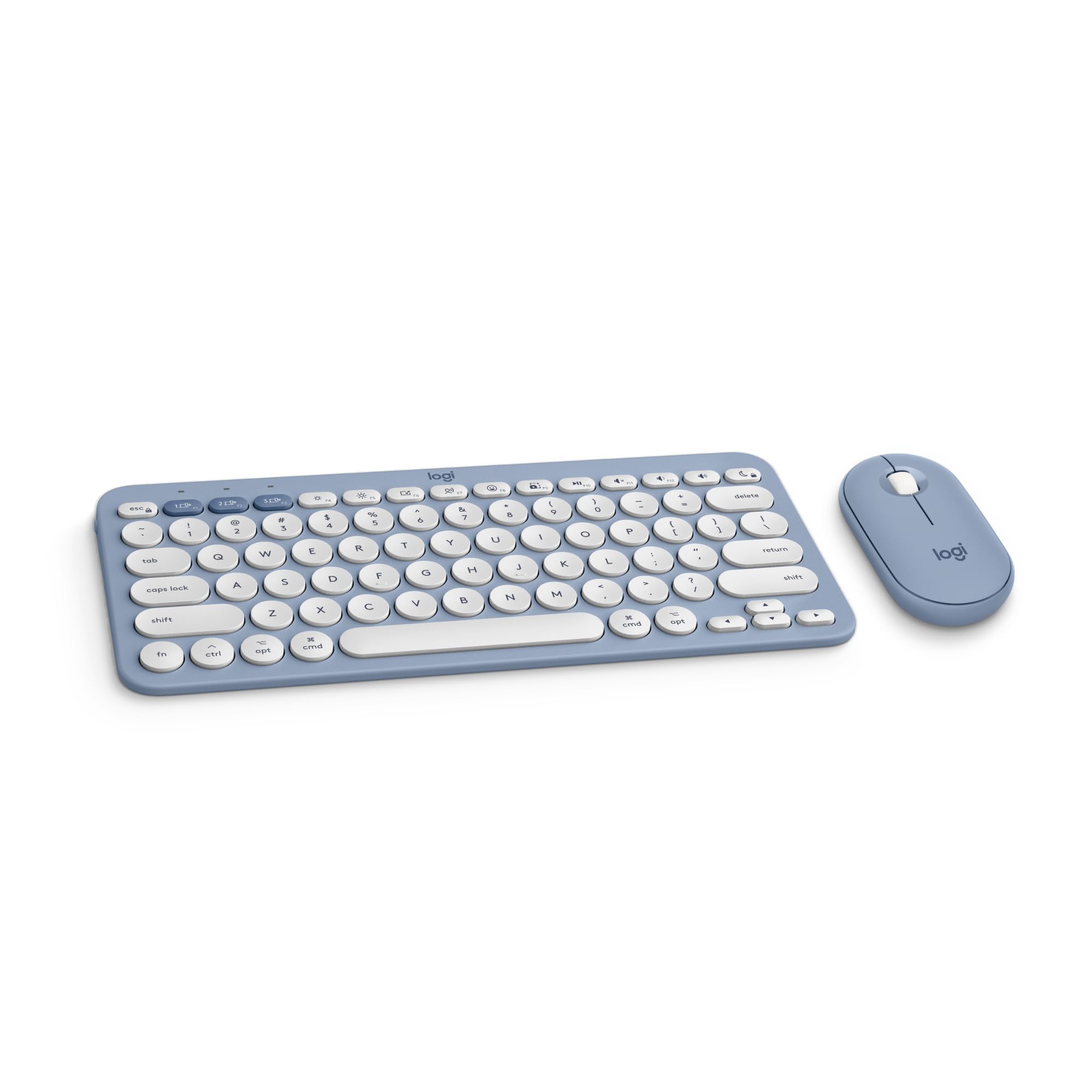 Foto 2 pulgar | Venta Internacional - Combo de Teclado y Ratón Logitech Pebble 2 para Mac