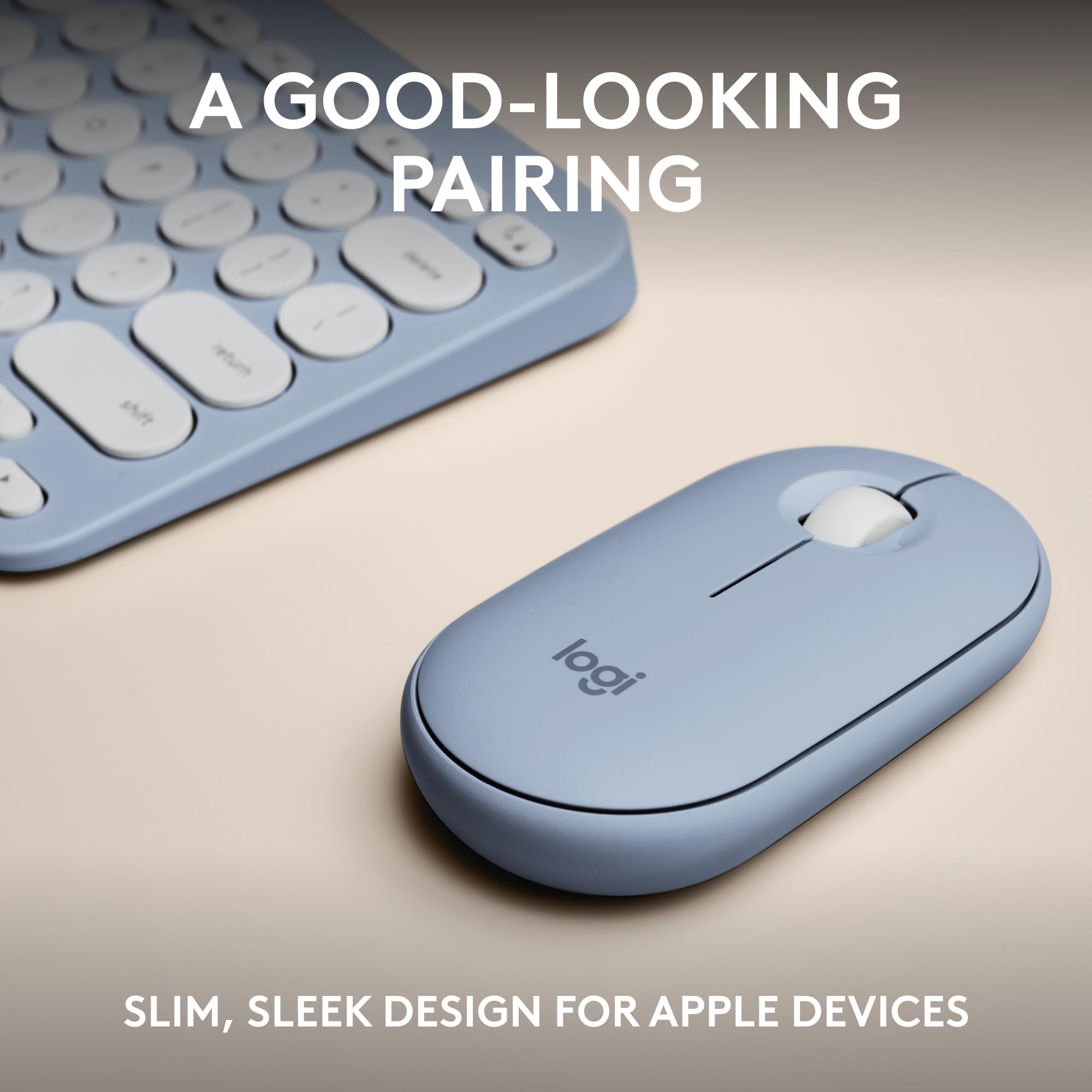 Foto 3 pulgar | Venta Internacional - Combo de Teclado y Ratón Logitech Pebble 2 para Mac