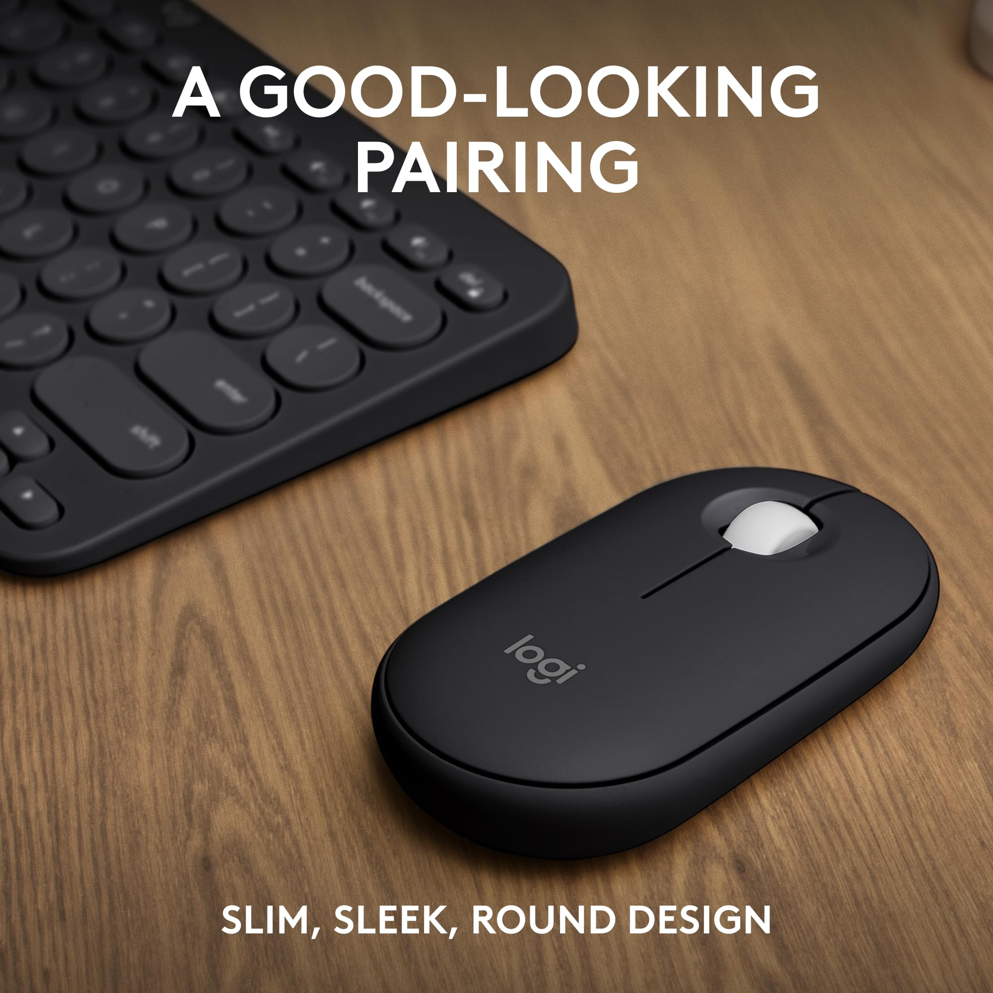 Foto 2 | Venta Internacional - Combo de Teclado y Ratón Logitech Pebble 2 Logi Bolt Negro