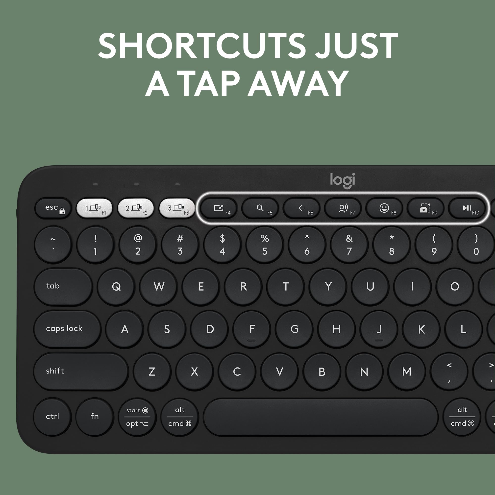 Foto 5 | Venta Internacional - Combo de Teclado y Ratón Logitech Pebble 2 Logi Bolt Negro