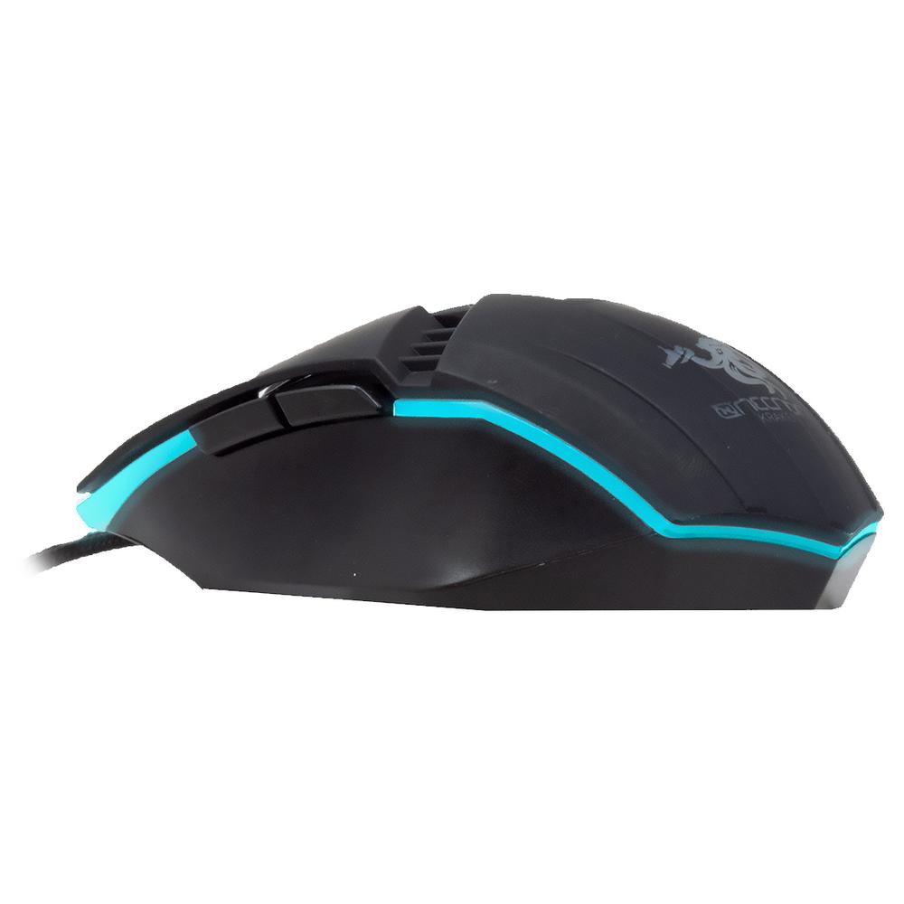 Foto 4 | Kit Gamer 4 En 1 Necnon Ngc-kraken Teclado Mouse Audífonos Mousepad Azul Nccgkr0341