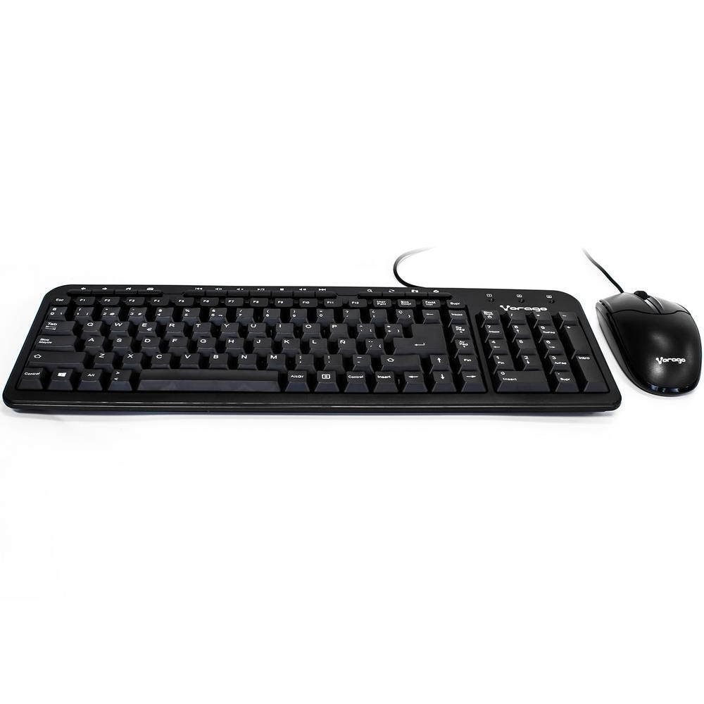 Foto 5 pulgar | Kit Teclado Y Mouse Vorago Multimedia Km-105 Usb Negro