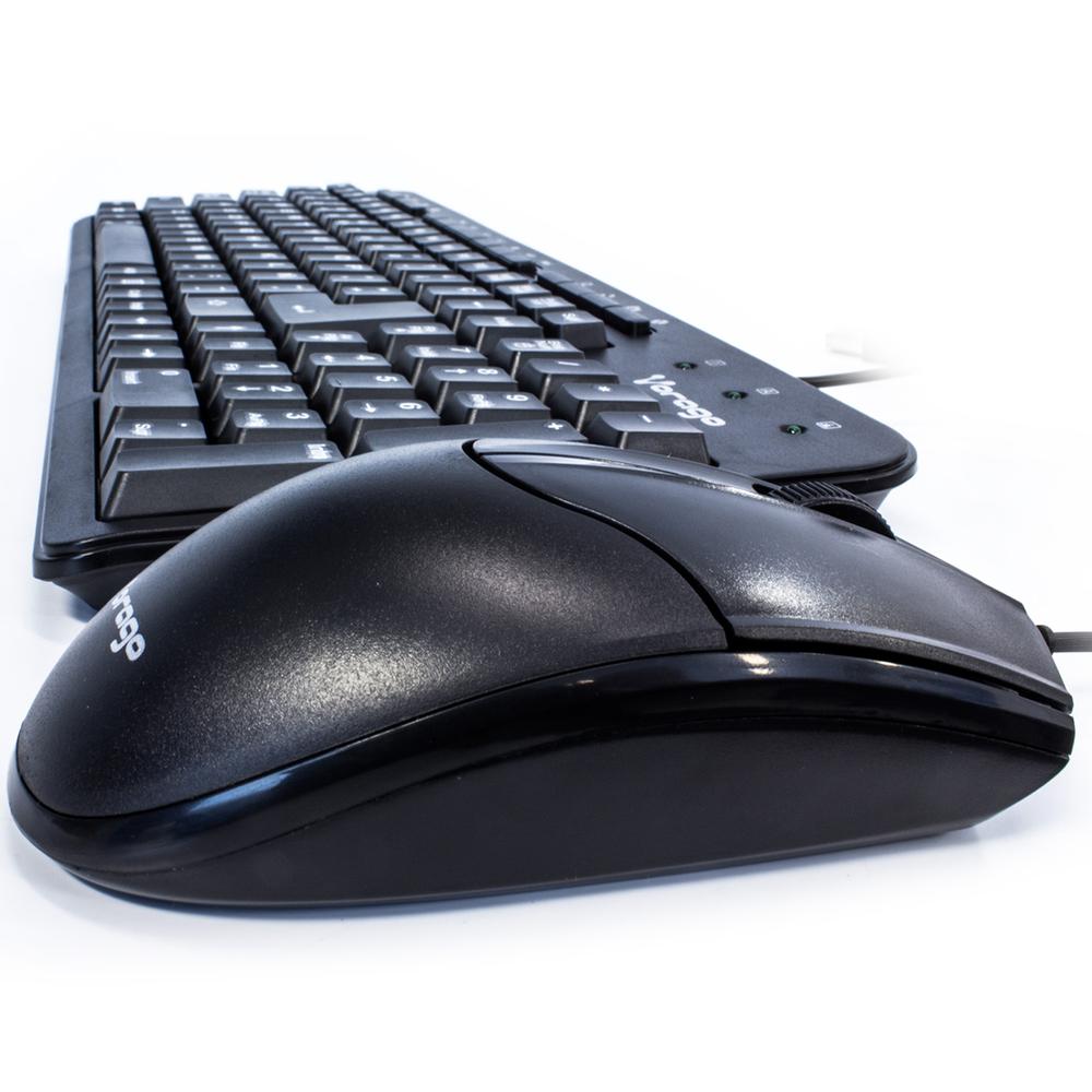 Foto 7 pulgar | Kit Teclado Y Mouse Vorago Multimedia Km-105 Usb Negro