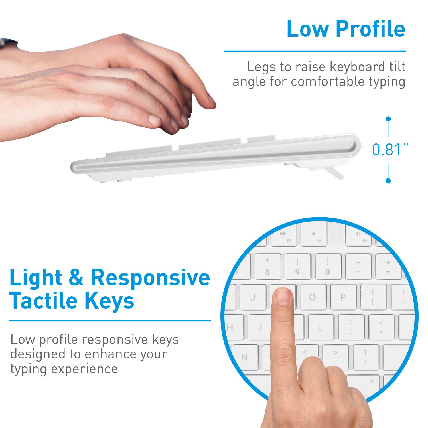 Foto 6 pulgar | Combinación De Teclado Y Ratón Macally Mkeyecombo Para Mac/pc - Venta Internacional.
