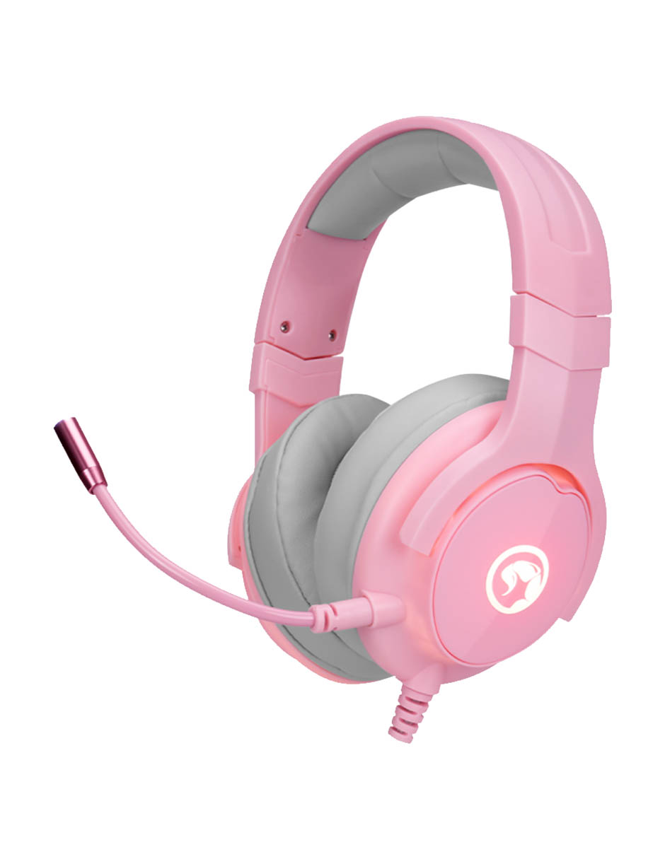 Foto 4 pulgar | Kit Marvo Teclado Mouse Usb Gamer Cm-418 Color Rosa