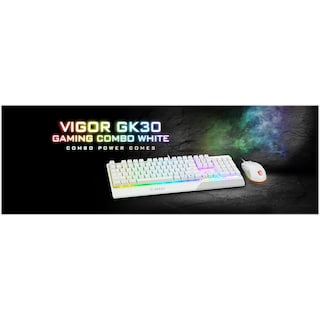 Foto 3 | Combo De Teclado Y Ratón Para Juegos Msi Vigor Gk30 White - Venta Internacional.