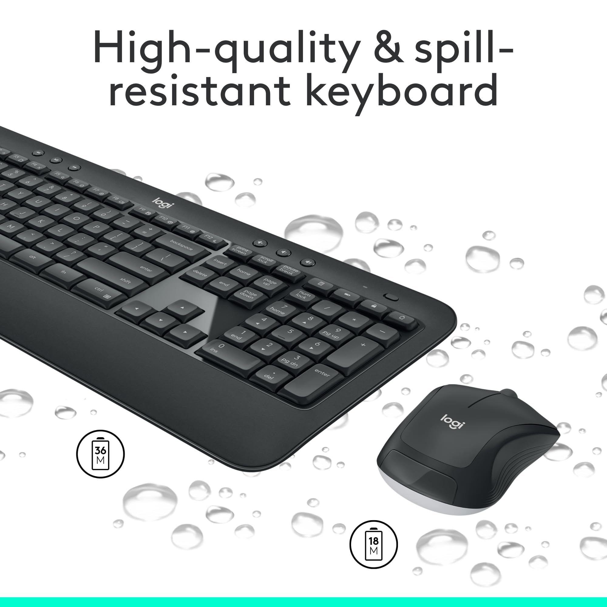 Foto 5 pulgar | Combo De Teclado Y Ratón Logitech Mk540 Advanced Wireless - Venta Internacional.