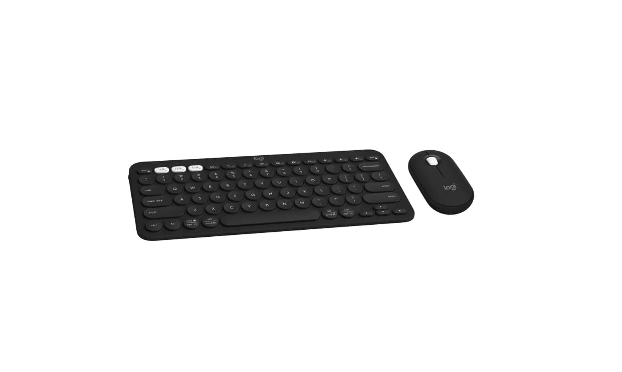 Foto 2 pulgar | Combo De Teclado Y Ratón Logitech Slim Bluetooth Black - Venta Internacional.
