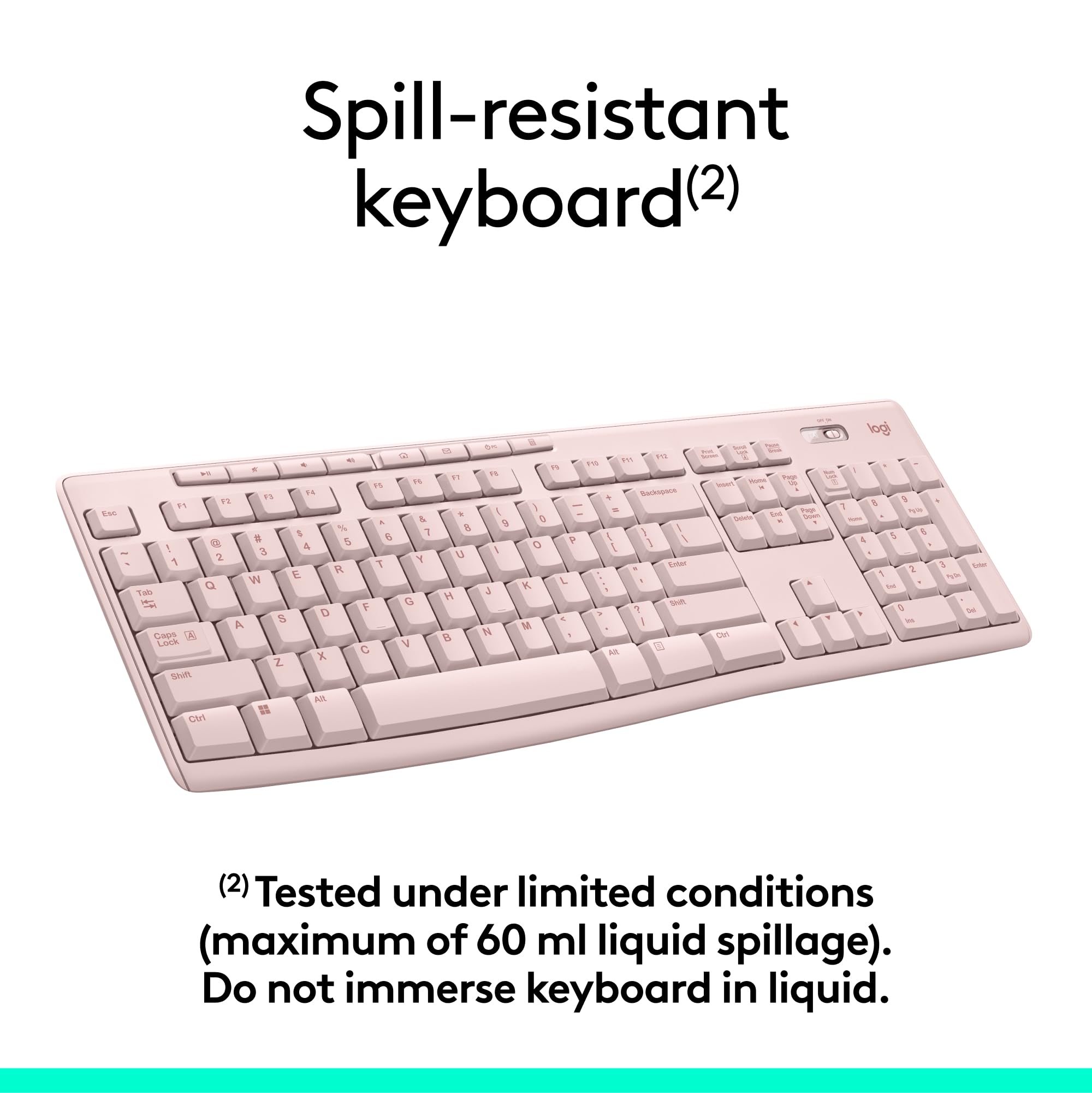 Foto 5 pulgar | Combo De Teclado Y Ratón Inalámbricos Logitech Mk270 Para Windows - Venta Internacional.