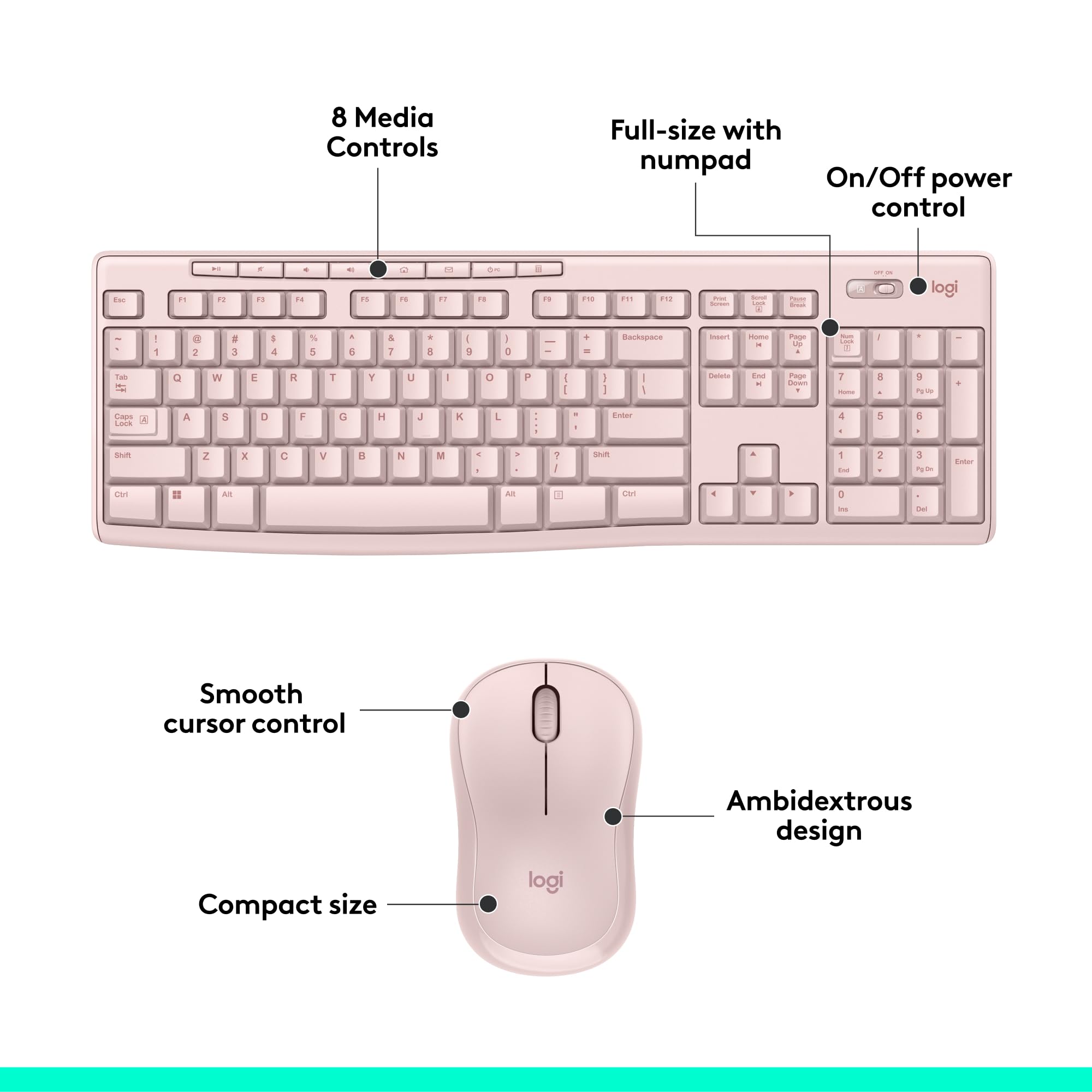 Foto 7 pulgar | Combo De Teclado Y Ratón Inalámbricos Logitech Mk270 Para Windows - Venta Internacional.