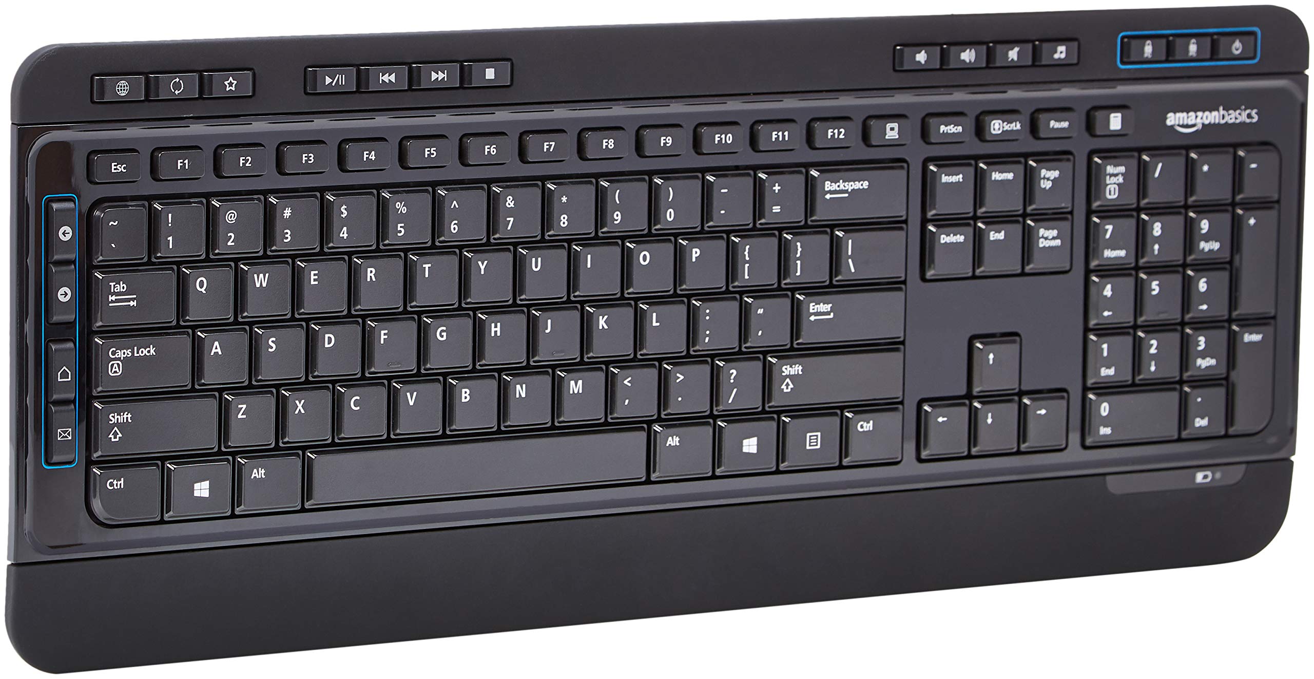 Foto 2 | Combinación De Teclado Y Ratón Inalámbricos Amazon Basics De Tamaño Completo - Venta Internacional.