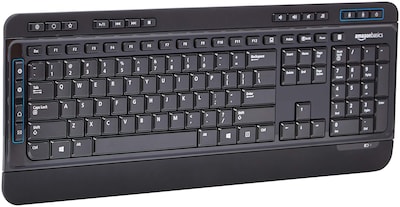 Foto 2 | Combinación De Teclado Y Ratón Inalámbricos Amazon Basics De Tamaño Completo - Venta Internacional.