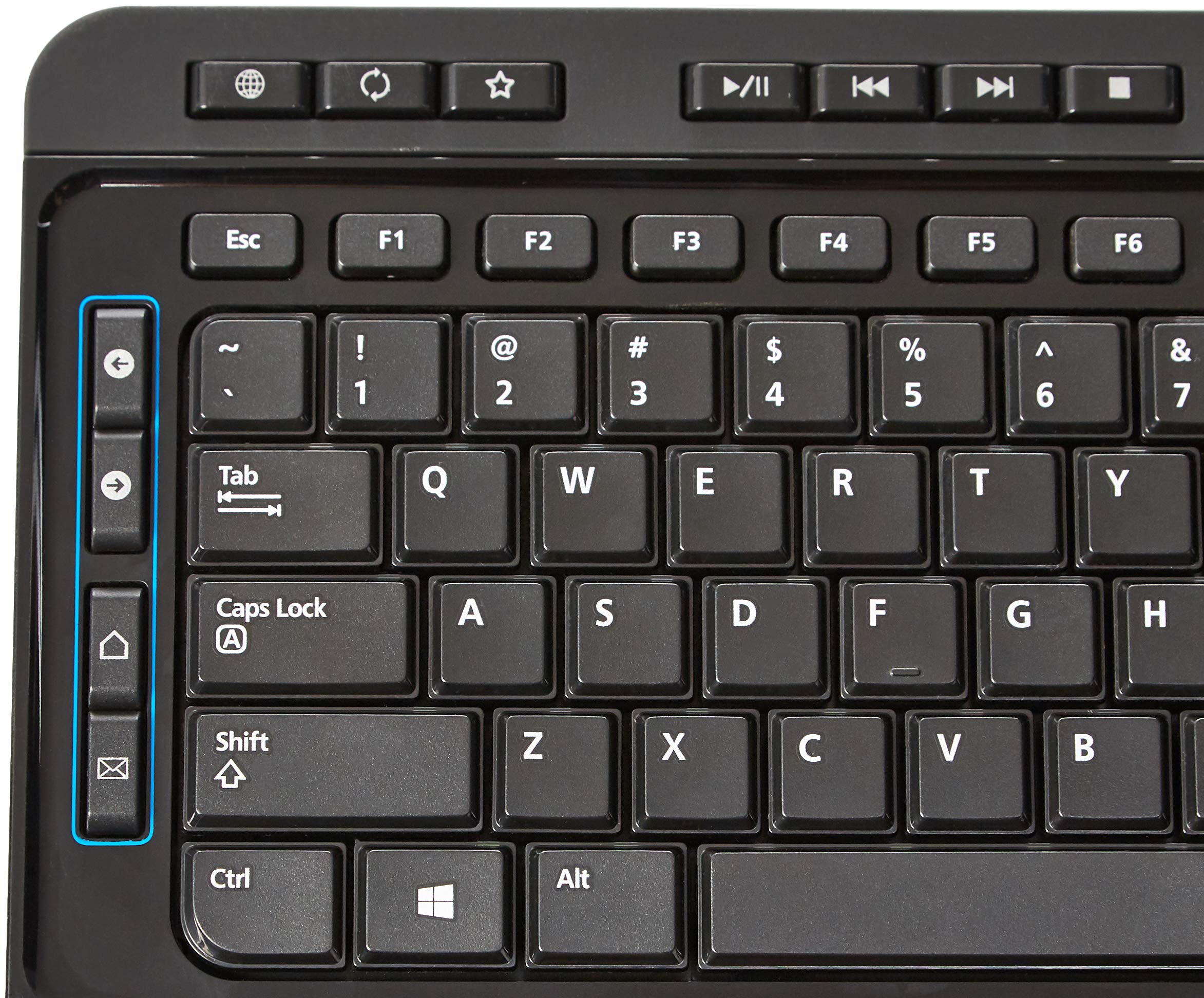 Foto 3 | Combinación De Teclado Y Ratón Inalámbricos Amazon Basics De Tamaño Completo - Venta Internacional.