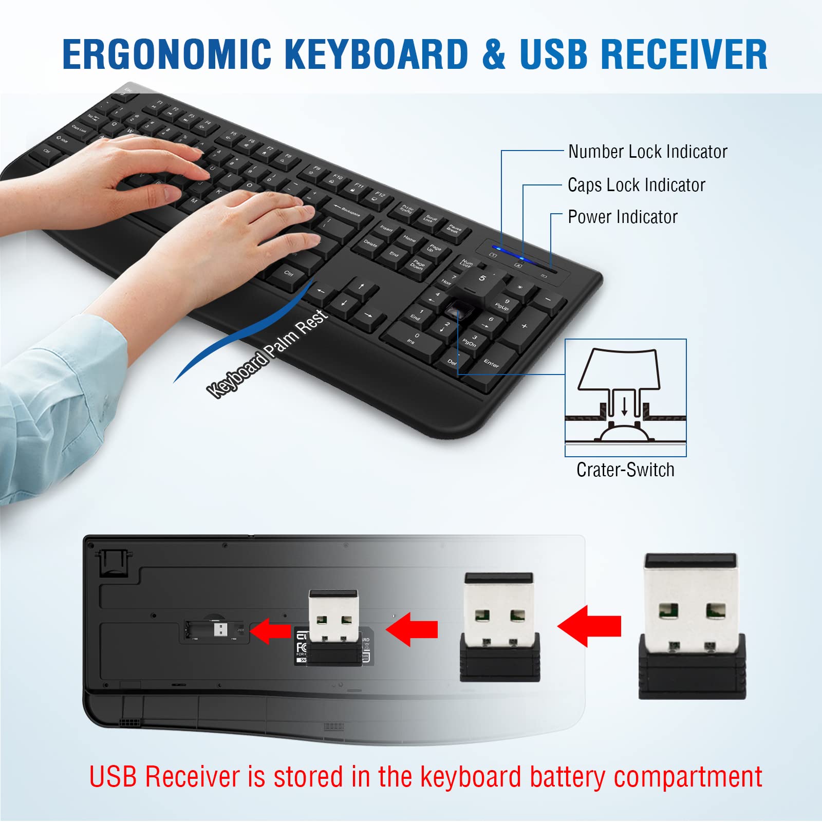 Foto 3 pulgar | Combo de Teclado y Ratón Inalámbricos Logitech Quasio Black - Venta Internacional