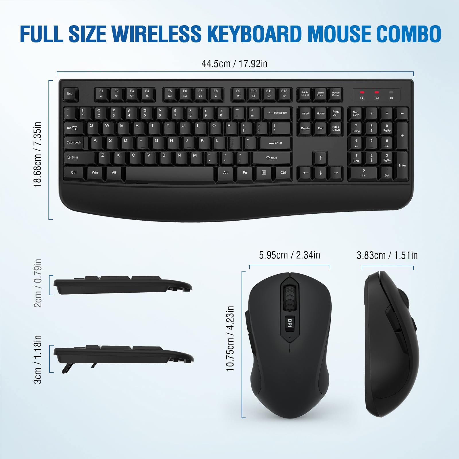 Foto 7 pulgar | Combo de Teclado y Ratón Inalámbricos Logitech Quasio Black - Venta Internacional