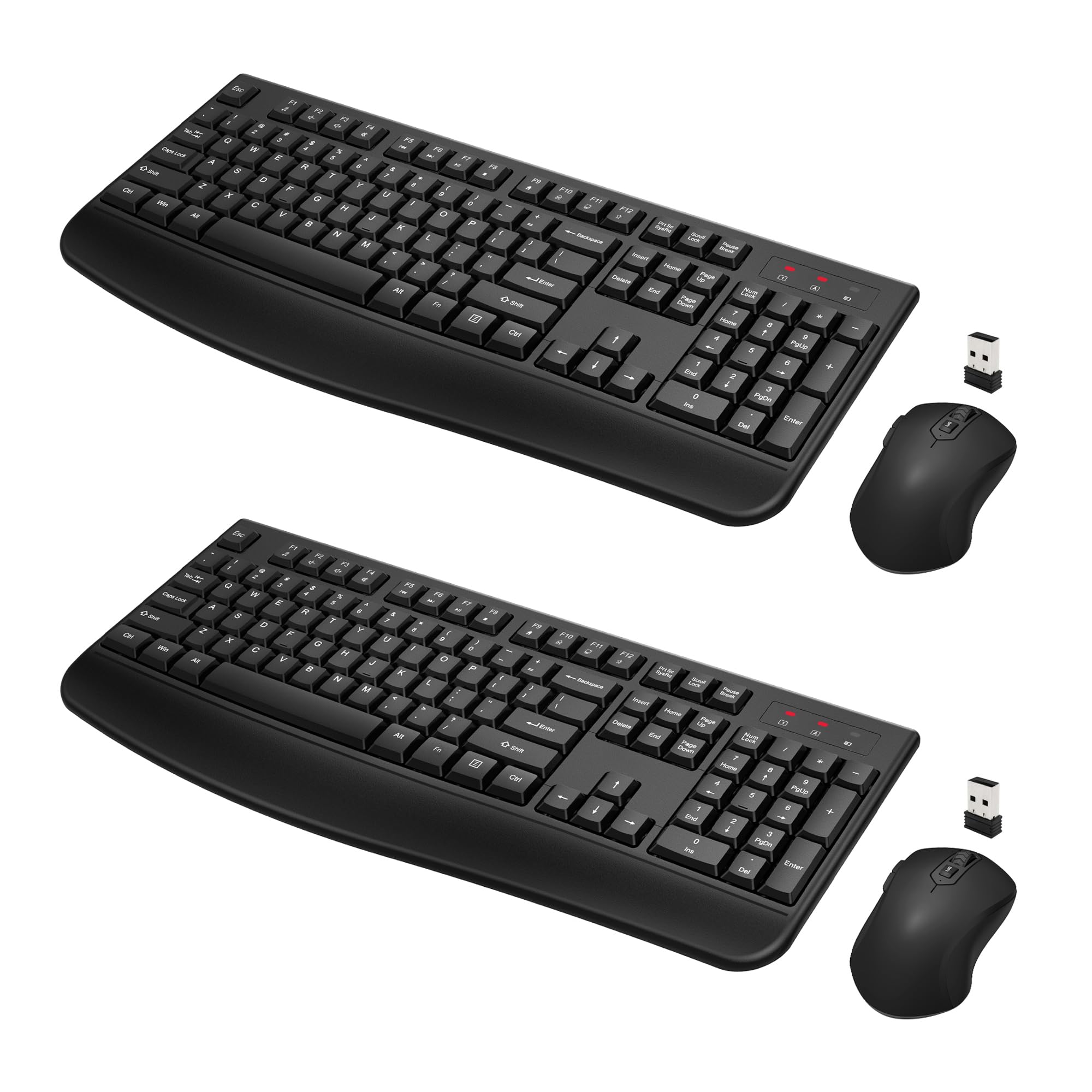 Foto 8 pulgar | Combo de Teclado y Ratón Inalámbricos Logitech Quasio Black - Venta Internacional