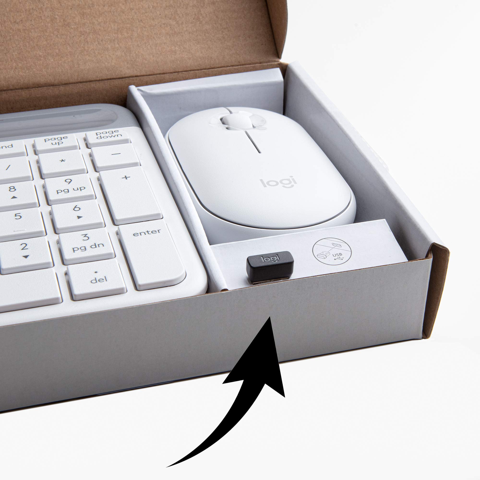 Foto 7 | Combo De Teclado Y Ratón Logitech Mk470 Slim Wireless - Venta Internacional.