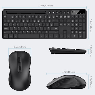 Foto 4 | Combo De Teclado Y Ratón Inalámbricos Marvo 2.4g Para Macbook - Venta Internacional.
