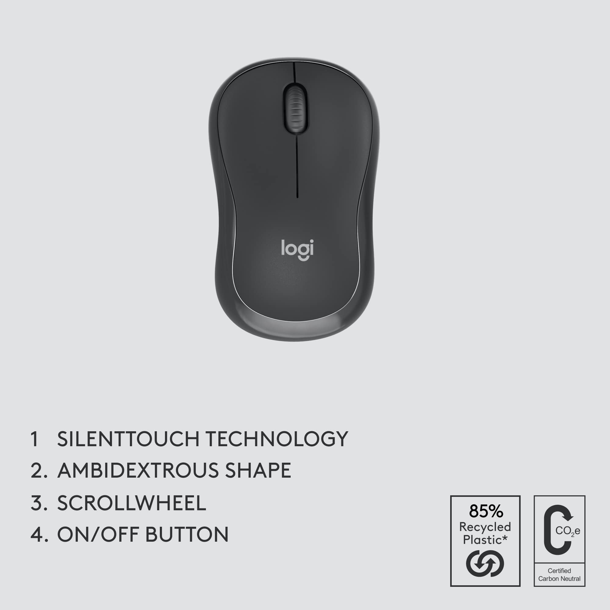 Foto 7 | Combo De Teclado Y Ratón Logitech Mk370 Wireless Graphite - Venta Internacional.