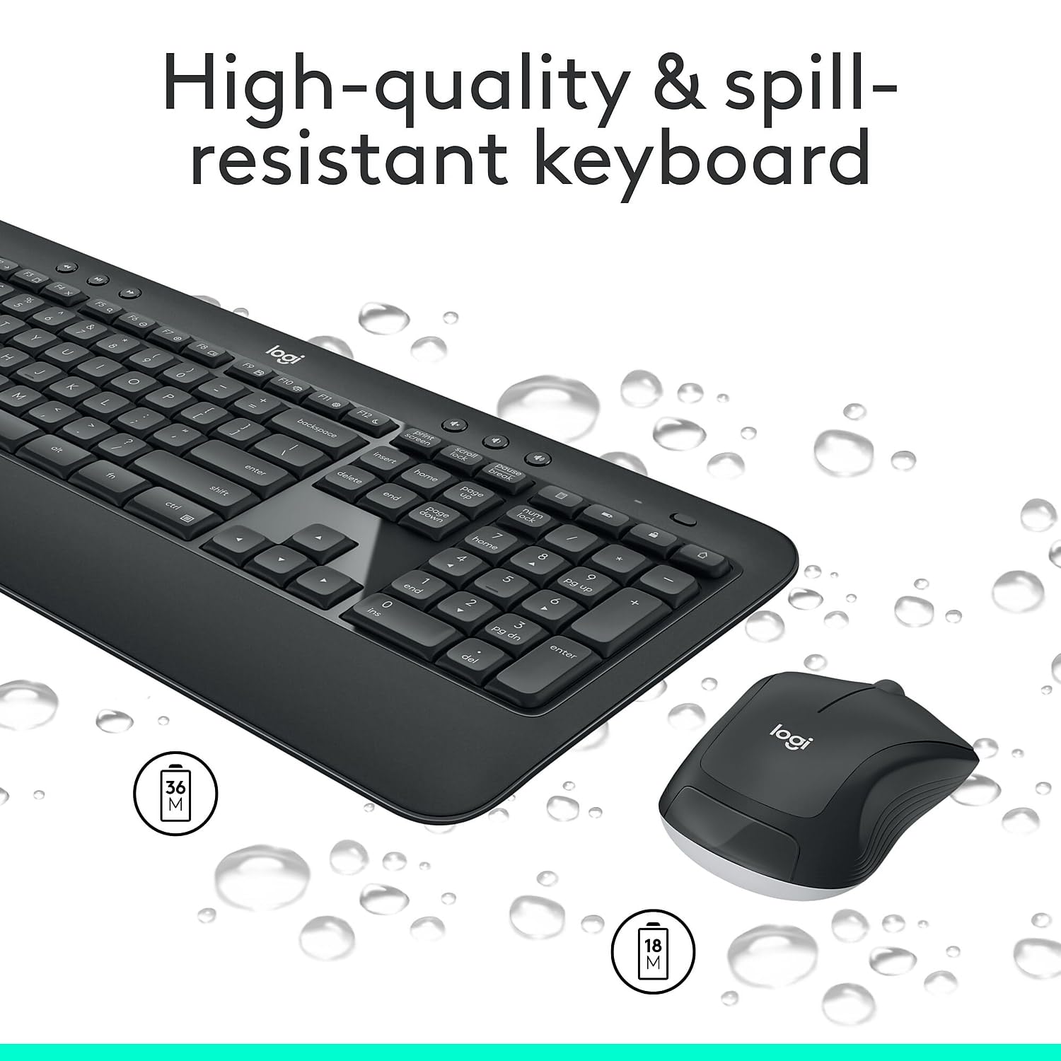 Foto 4 | Combo De Teclado Y Ratón Inalámbrico Logitech Mk540 - Venta Internacional.